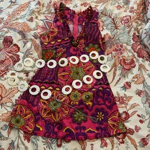 Go Go Dancer Mini Dress Halloween Costume